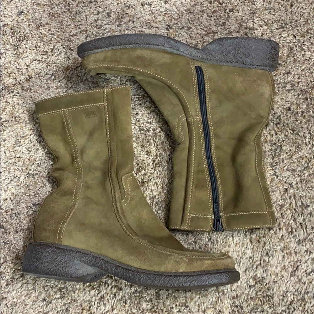 Vagabond Mid-calf Suede Leather Boots